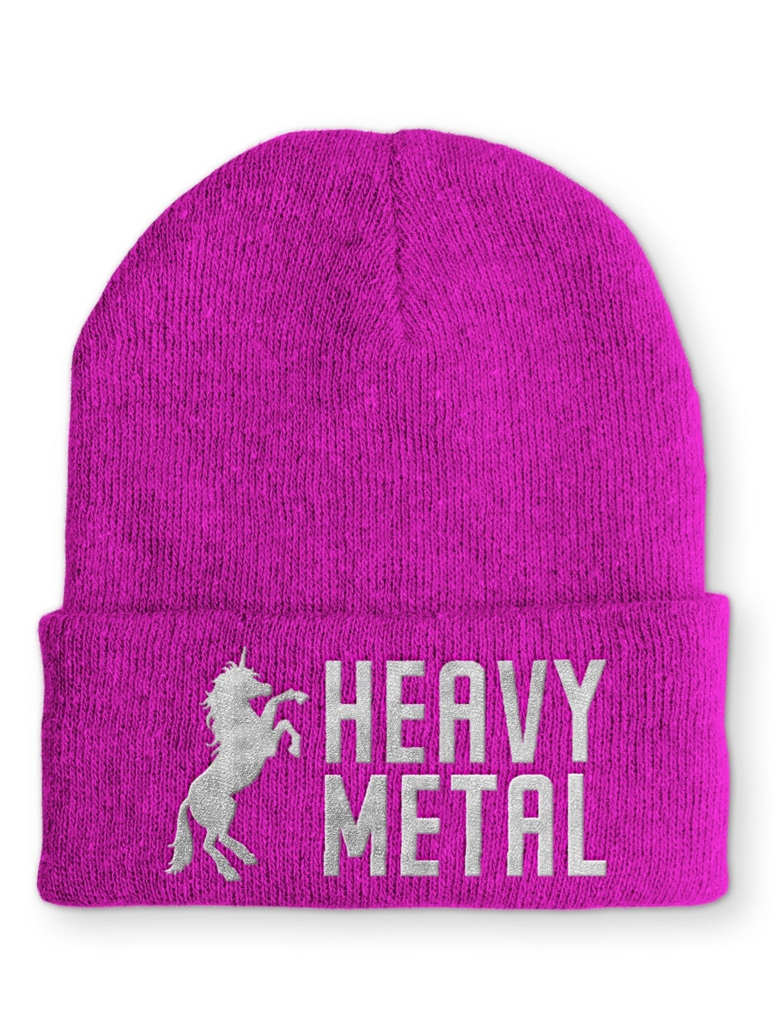 Heavy Metal Keller Beanie Mütze mit Spruch - tshirtladen - Mütze