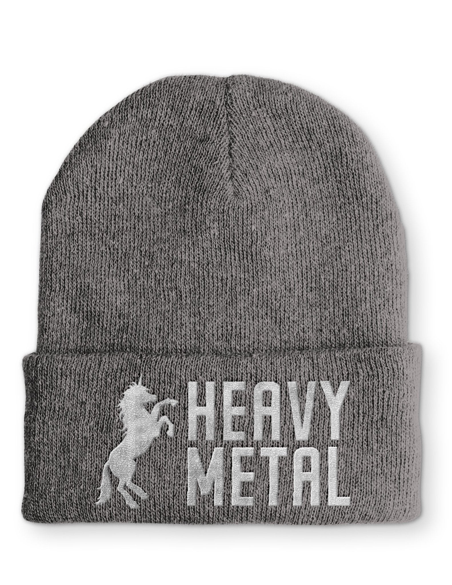 Heavy Metal Keller Beanie Mütze mit Spruch - tshirtladen - Mütze