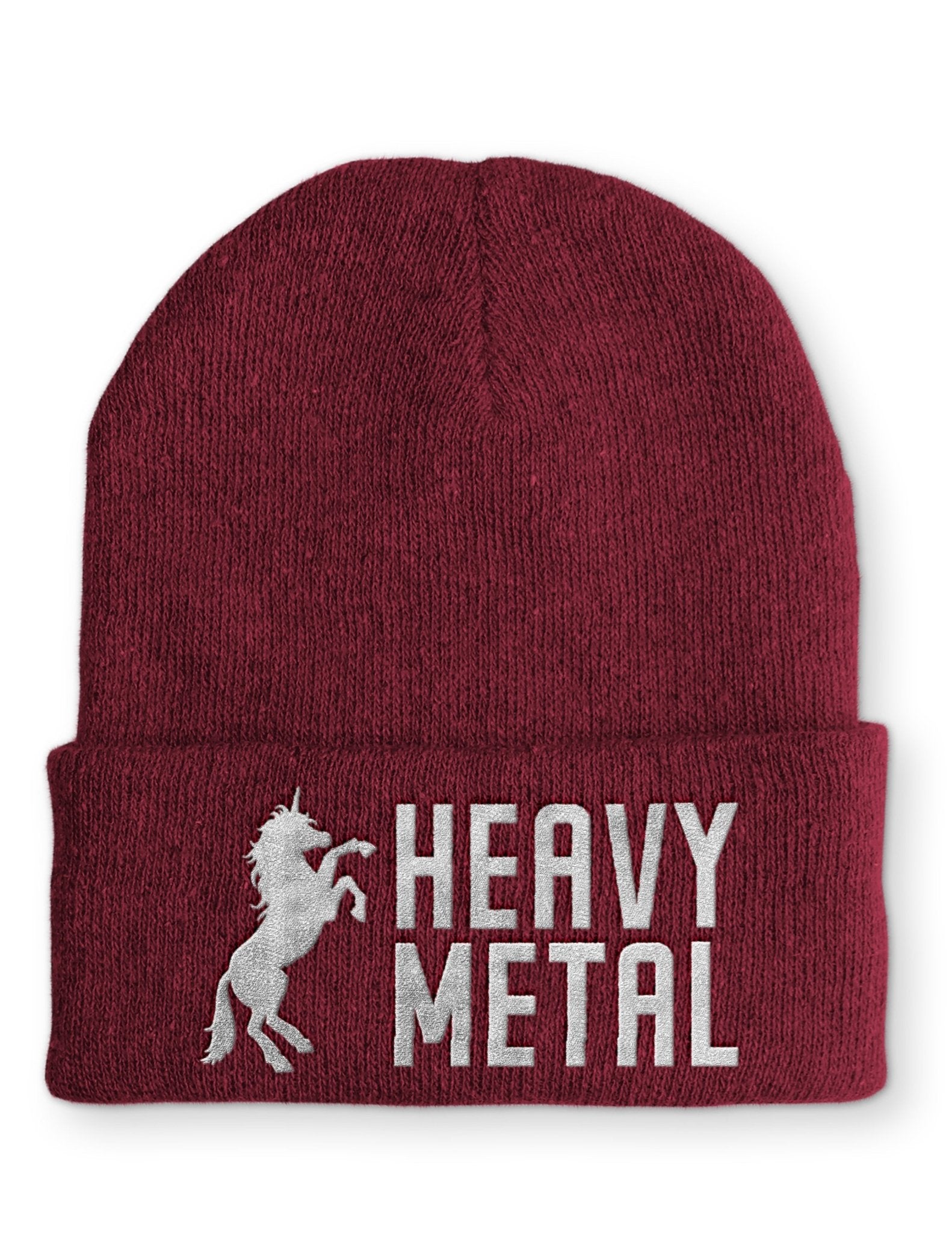 Heavy Metal Keller Beanie Mütze mit Spruch - tshirtladen - Mütze