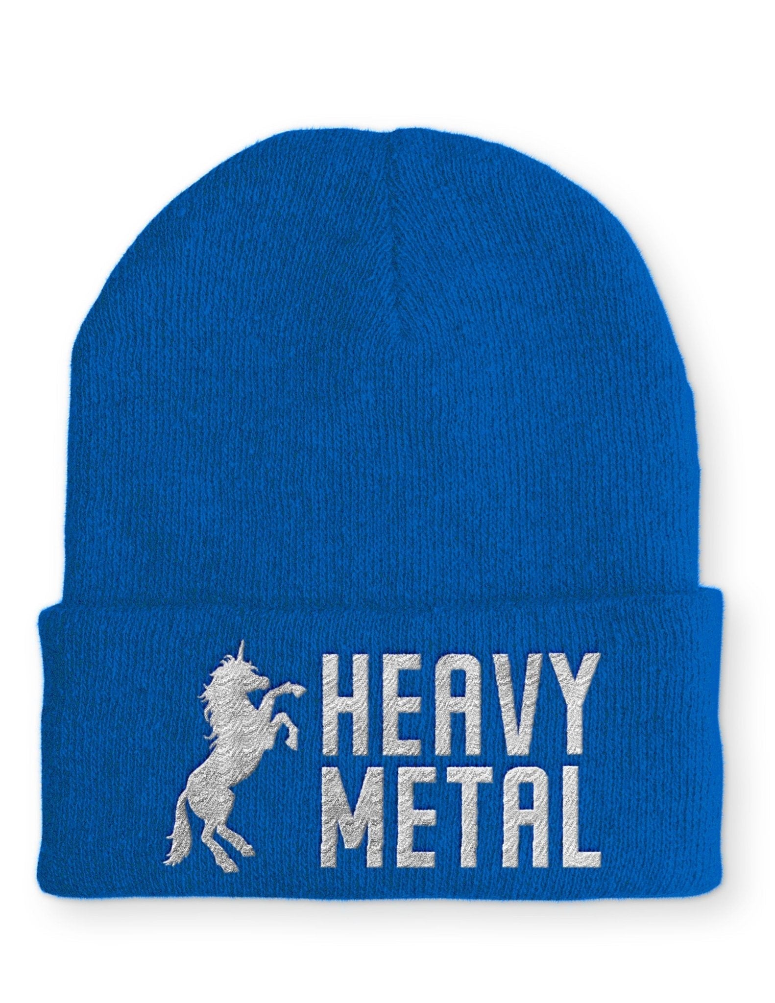 Heavy Metal Keller Beanie Mütze mit Spruch - tshirtladen - Mütze