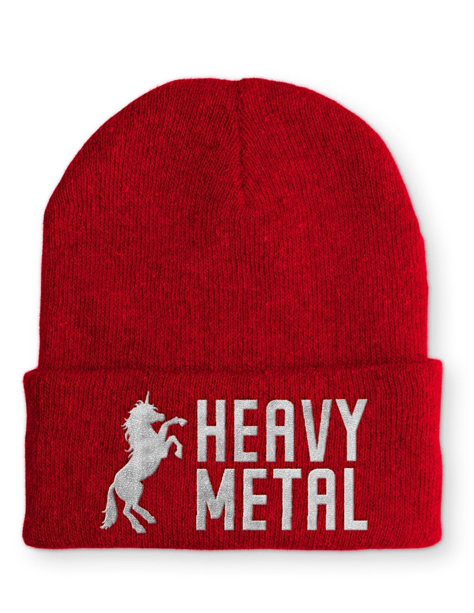Heavy Metal Keller Beanie Mütze mit Spruch - tshirtladen - Mütze