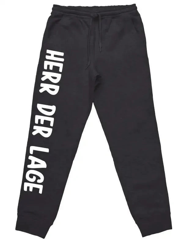 Herr der Lage Jogginghose mit lustigem Spruch - tshirtladen -