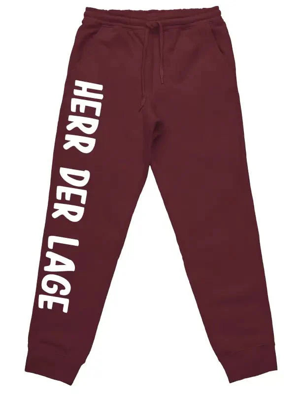 Herr der Lage Jogginghose mit lustigem Spruch - tshirtladen -