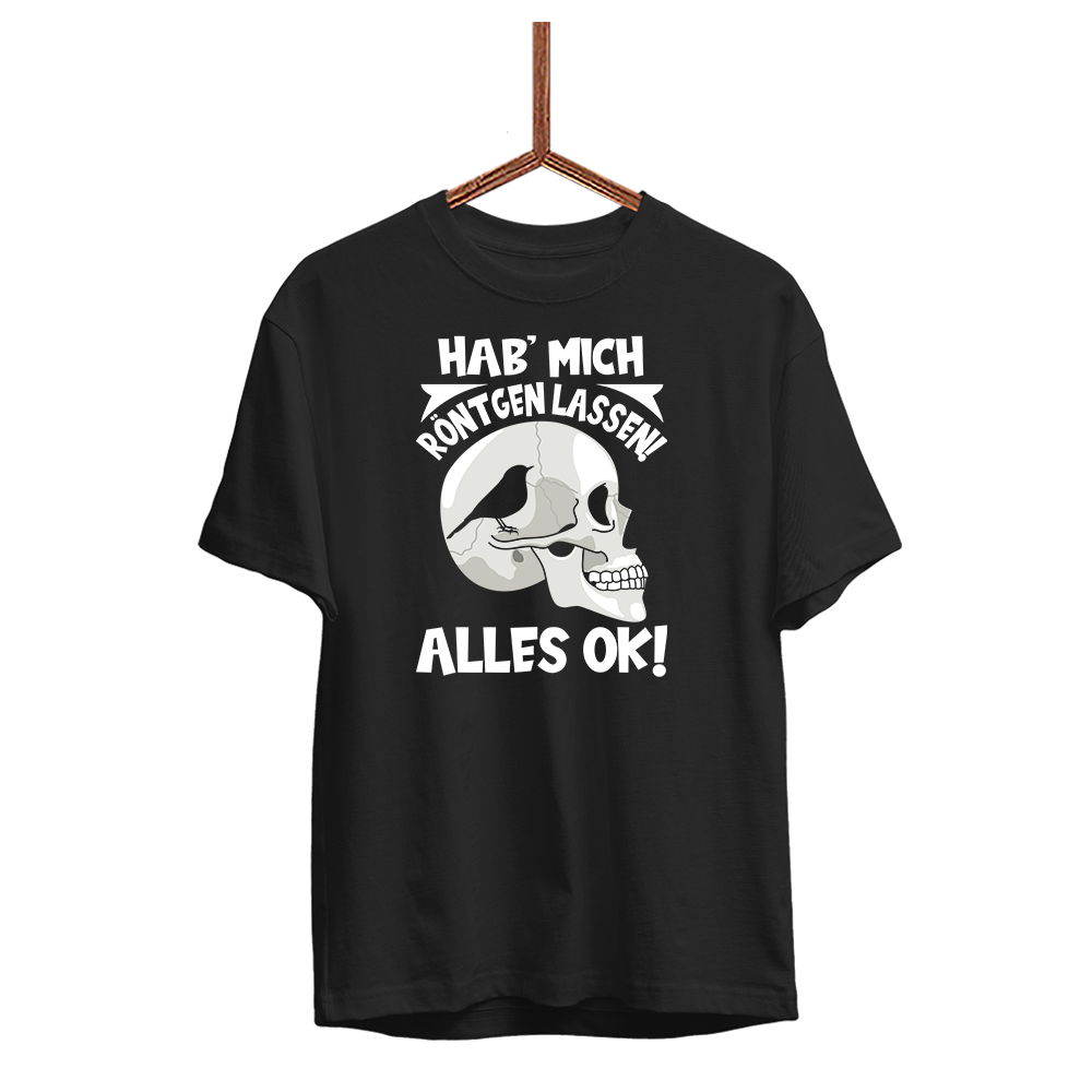 Herren T-Shirt Hab mich röntgen lassen