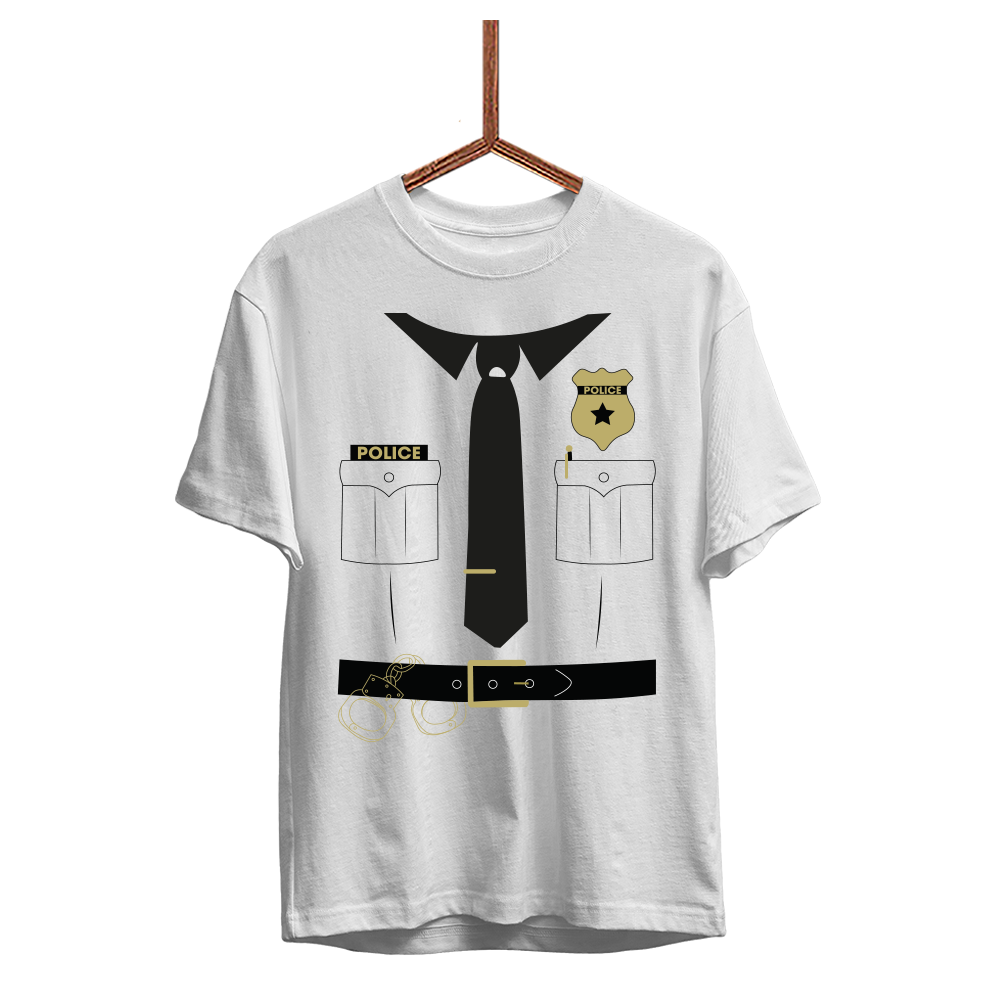 Herren T-Shirt Polizei