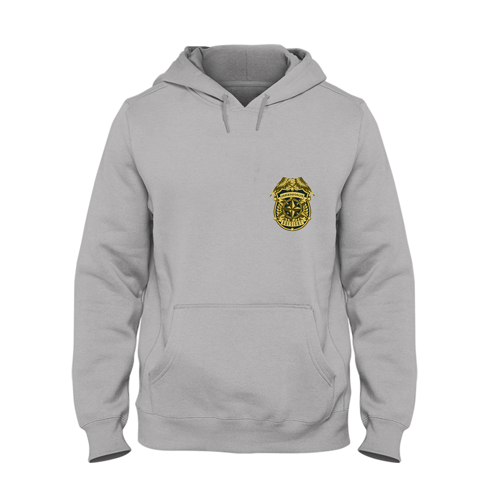Hoodie Unisex Irrenhaus Aufsicht - Schwarzer - Kaffee