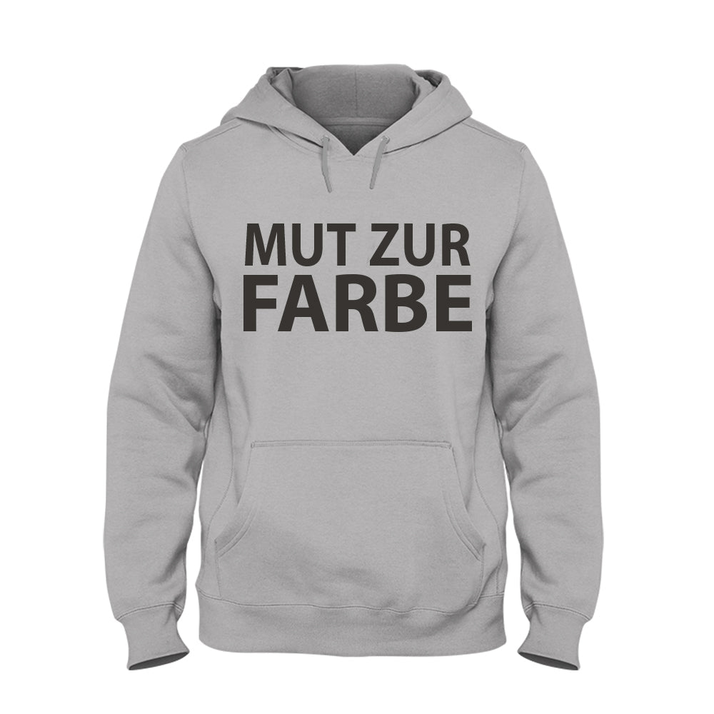 Hoodie Unisex Mut zur Farbe - Schwarzer - Kaffee