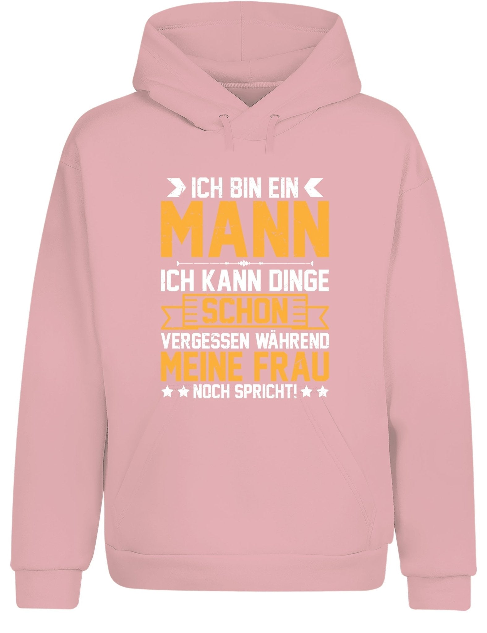 Ich bin ein Mann ich kann Dinge schon vergessen Hoodie Kapuzenpullover Unisex - tshirtladen - Hoodie