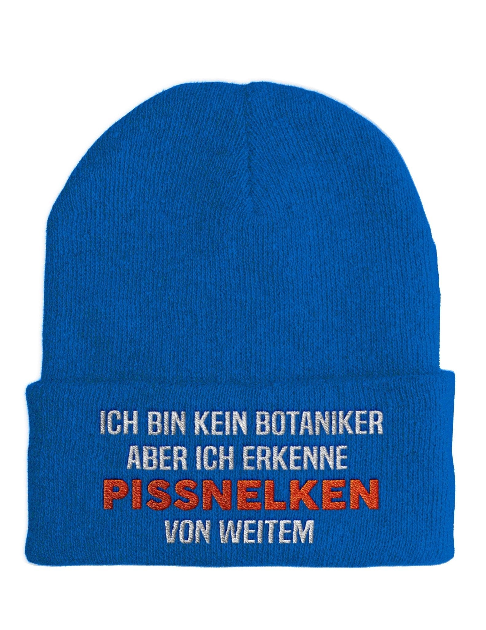 Ich bin kein Botaniker - Beanie - Mütze mit Spruch - tshirtladen - Mütze