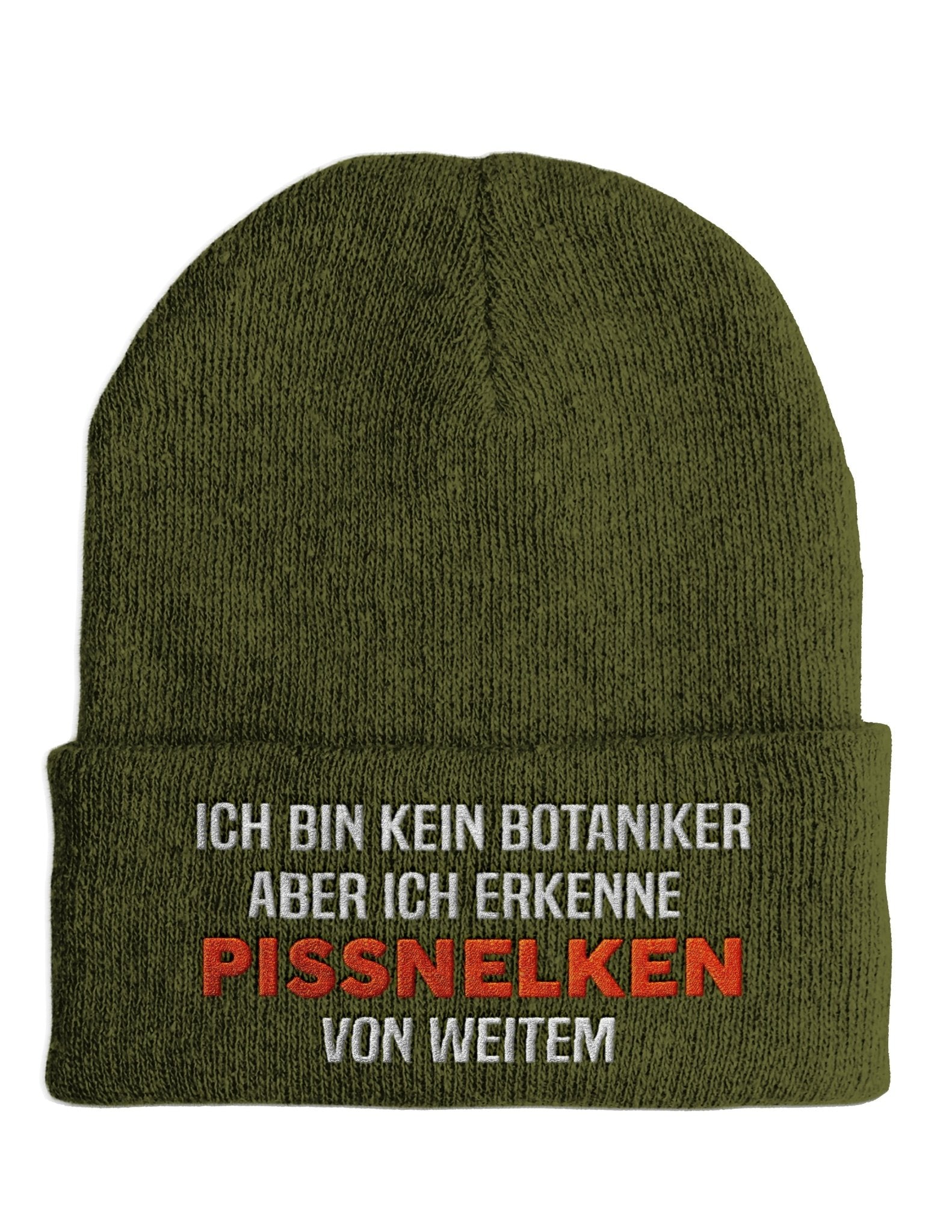 Ich bin kein Botaniker - Beanie - Mütze mit Spruch - tshirtladen - Mütze