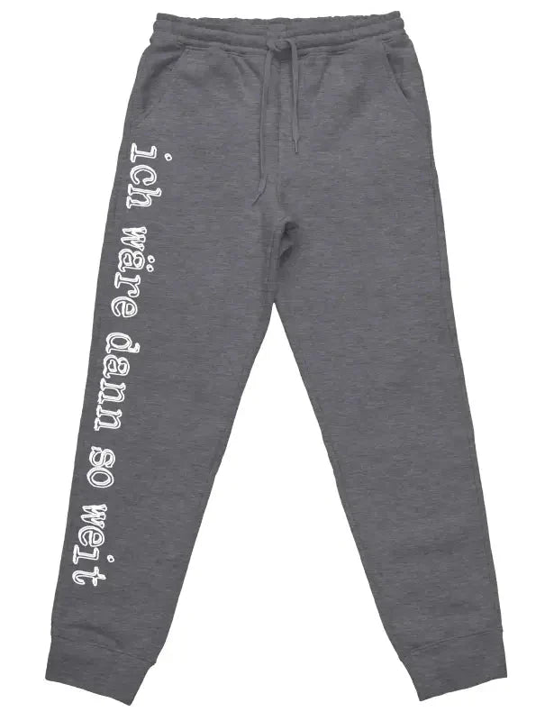 Ich wäre dann so weit Jogginghose mit lustigem Spruch - tshirtladen -