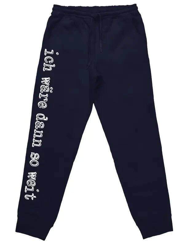 Ich wäre dann so weit Jogginghose mit lustigem Spruch - tshirtladen -