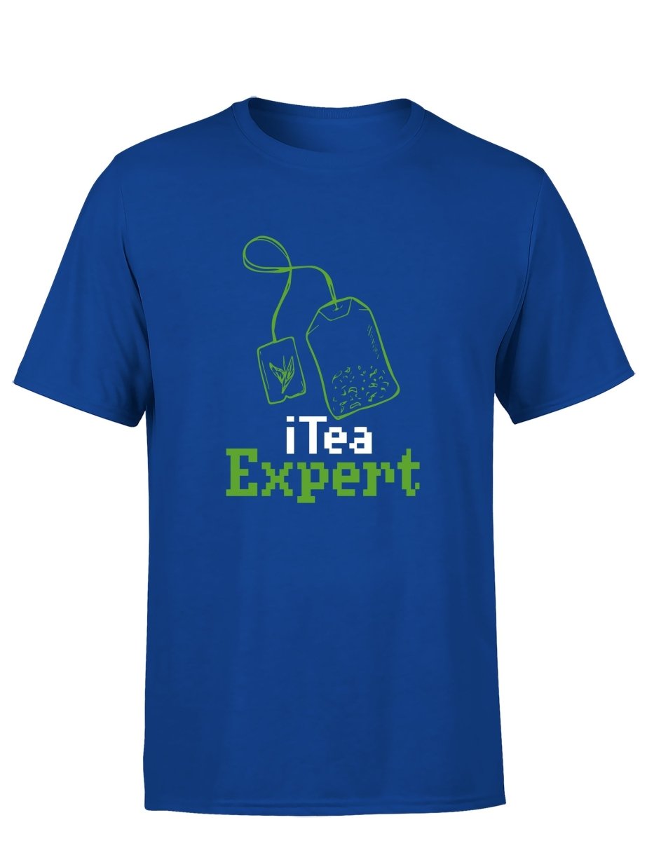 iTea Expert Herren T-Shirt - Schwarzer - Kaffee