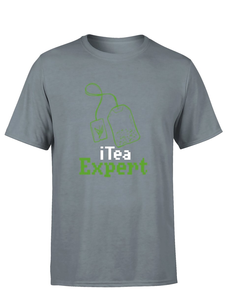 iTea Expert Herren T-Shirt - Schwarzer - Kaffee