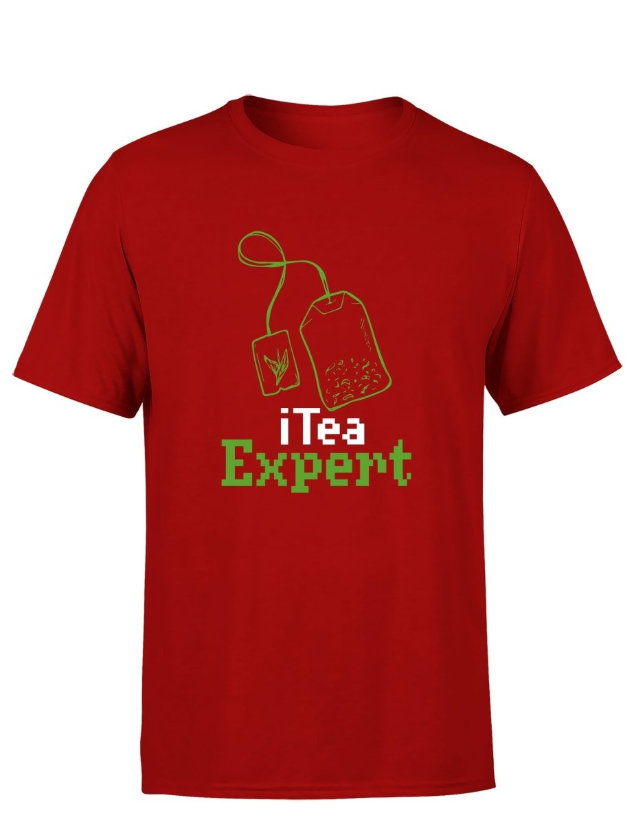 iTea Expert Herren T-Shirt - Schwarzer - Kaffee