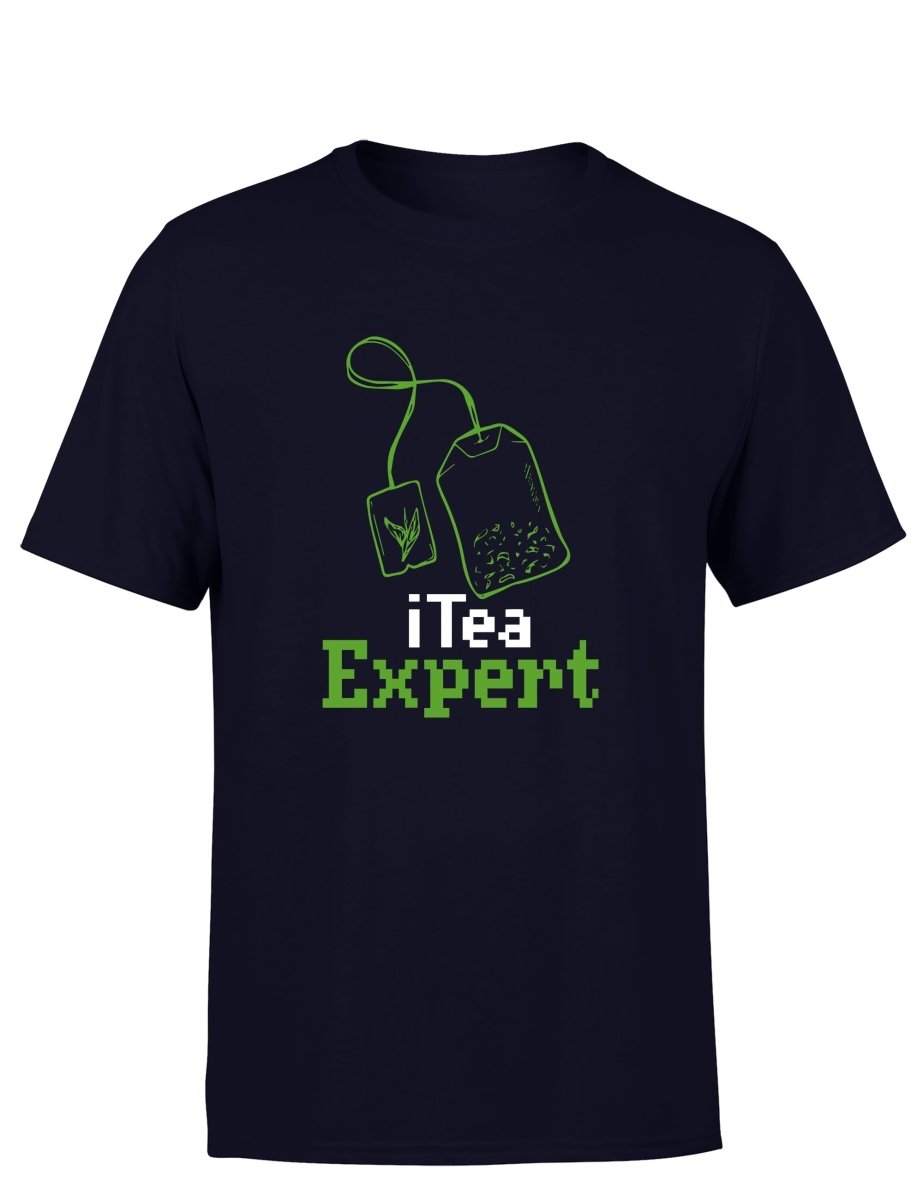 iTea Expert Herren T-Shirt - Schwarzer - Kaffee