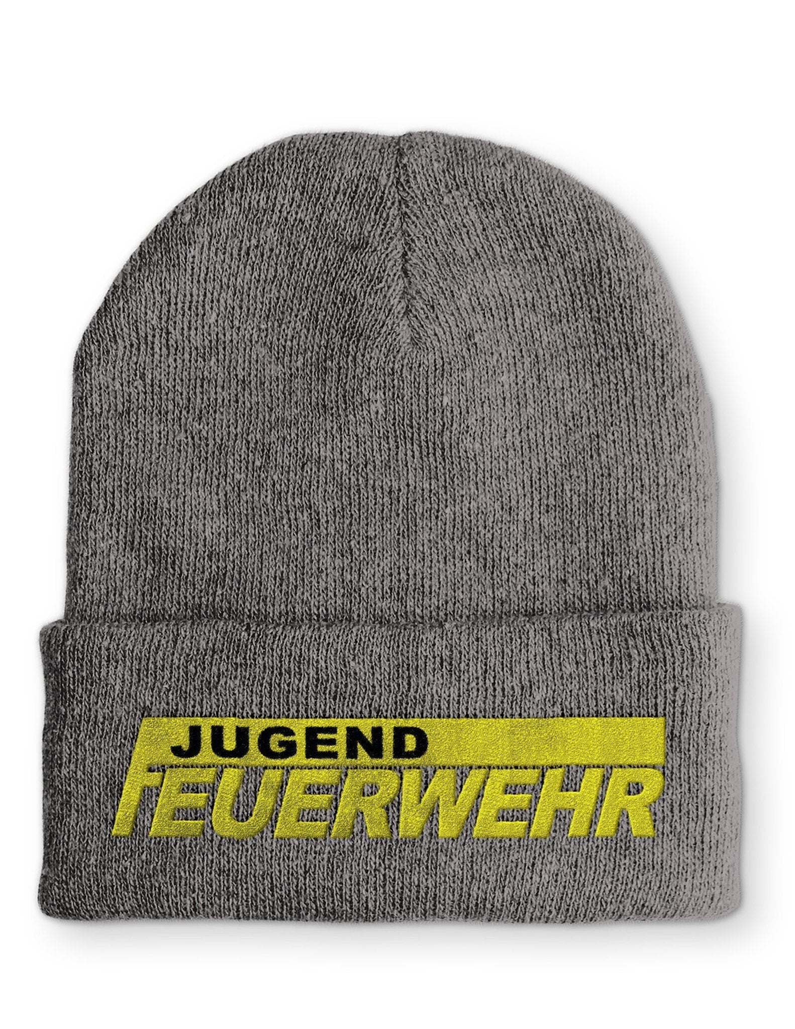 Jugendfeuerwehr Keller Beanie Mütze mit Spruch - tshirtladen - Mütze