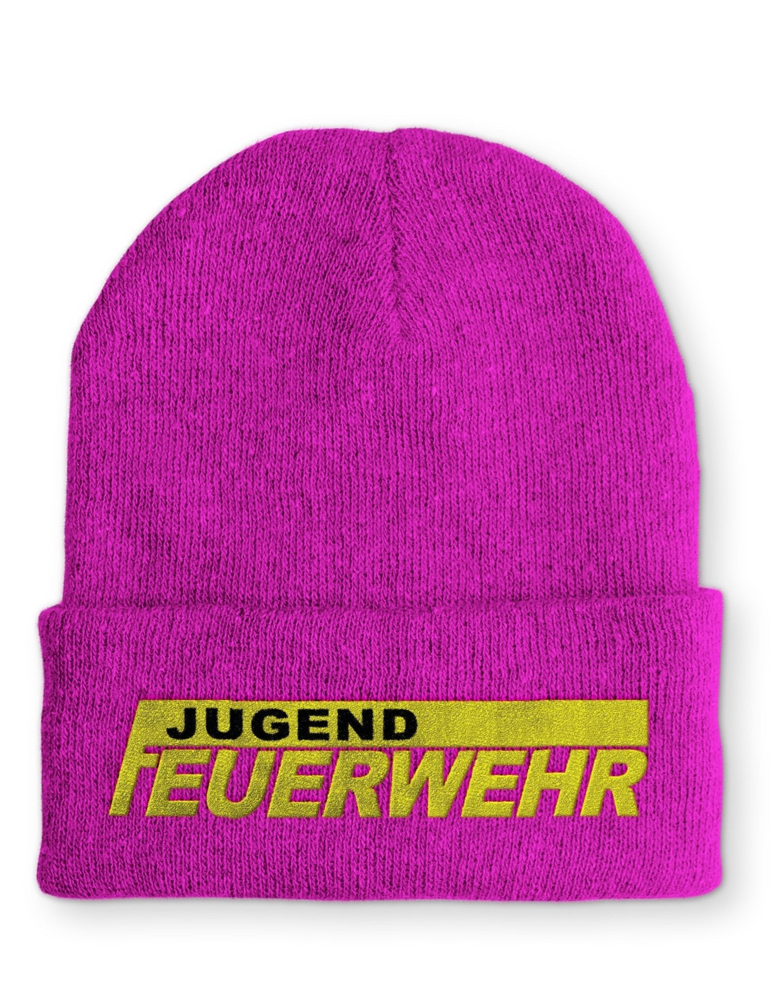 Jugendfeuerwehr Keller Beanie Mütze mit Spruch - tshirtladen - Mütze