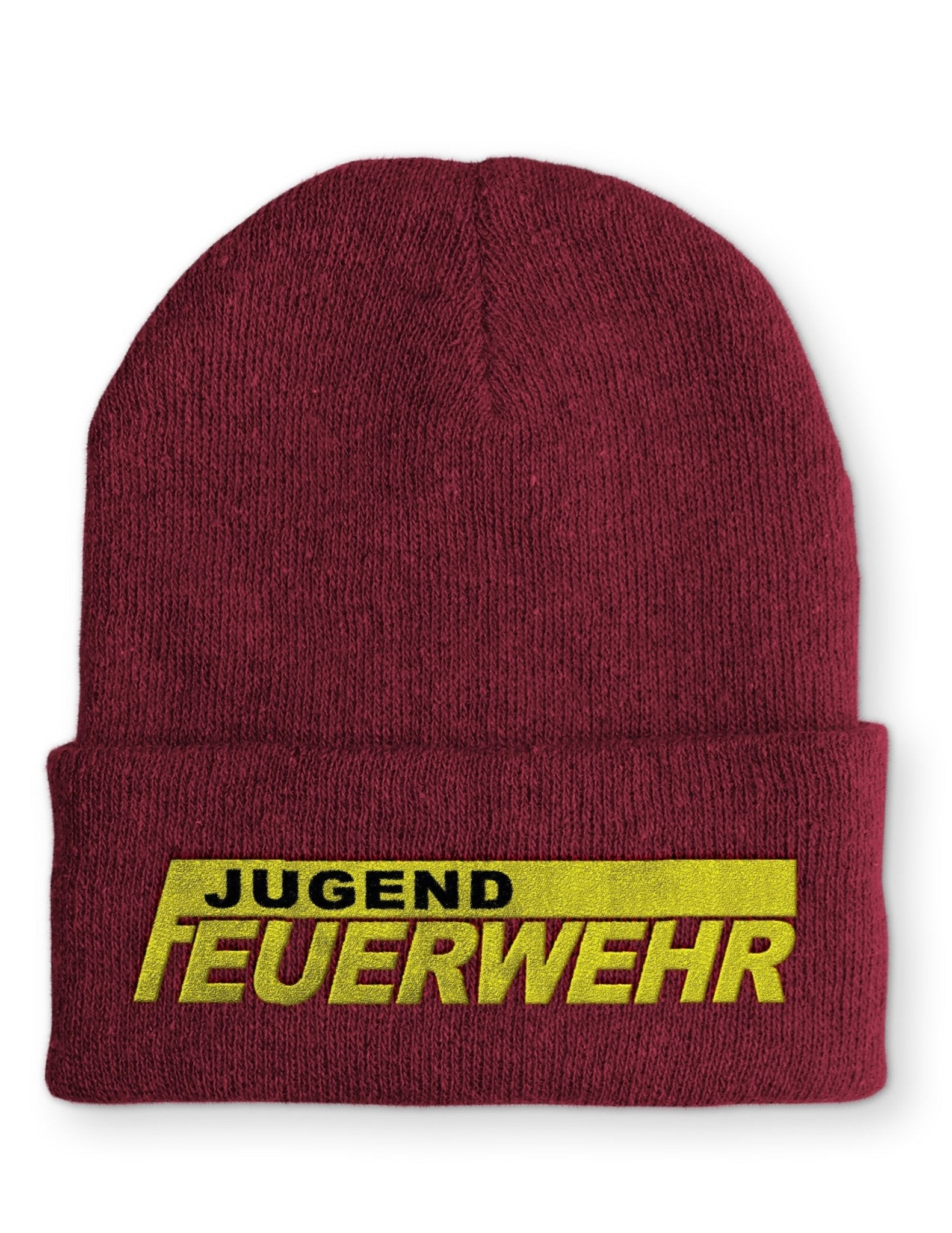 Jugendfeuerwehr Keller Beanie Mütze mit Spruch - tshirtladen - Mütze