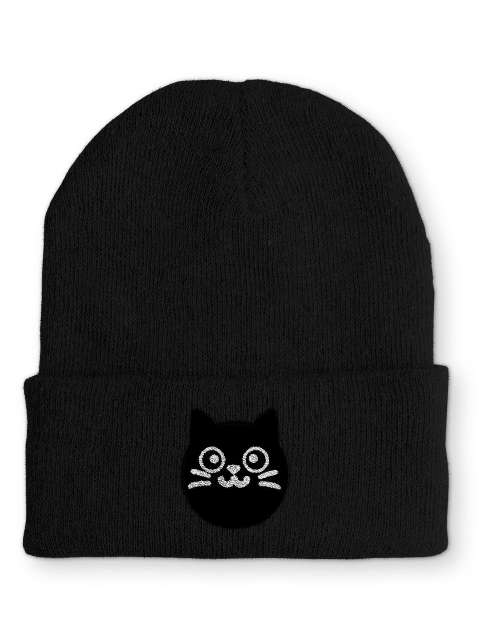 Katze Beanie Mütze mit Spruch - tshirtladen - Mütze