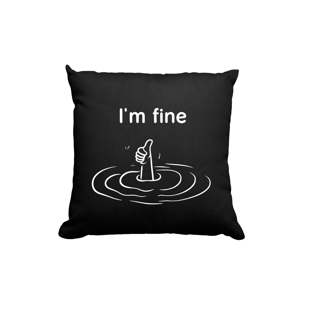 Kissen Im fine - Schwarzer - Kaffee