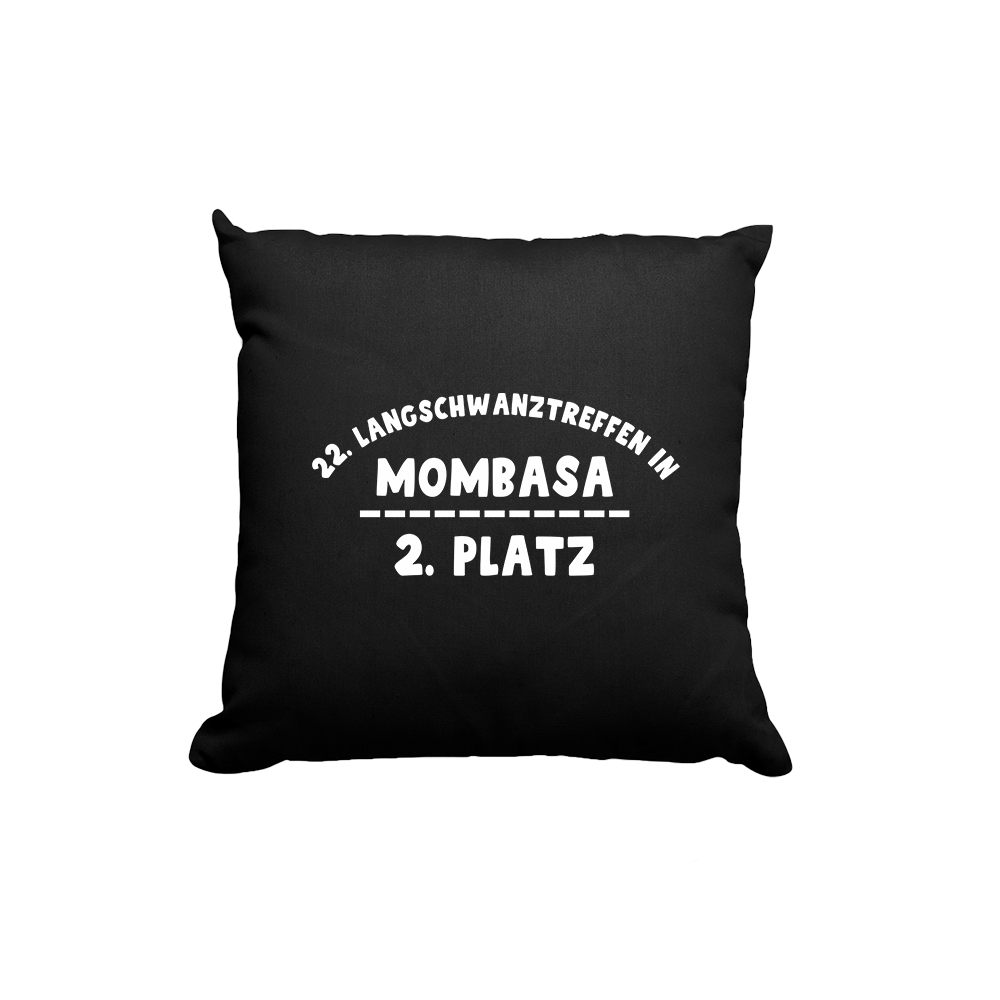 Kissen Zweiter Platz - Schwarzer - Kaffee