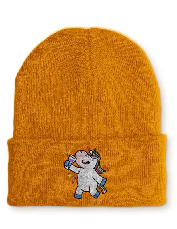 Kopie von Einhorn Poop Statement Beanie Mütze mit Spruch - tshirtladen - Mütze