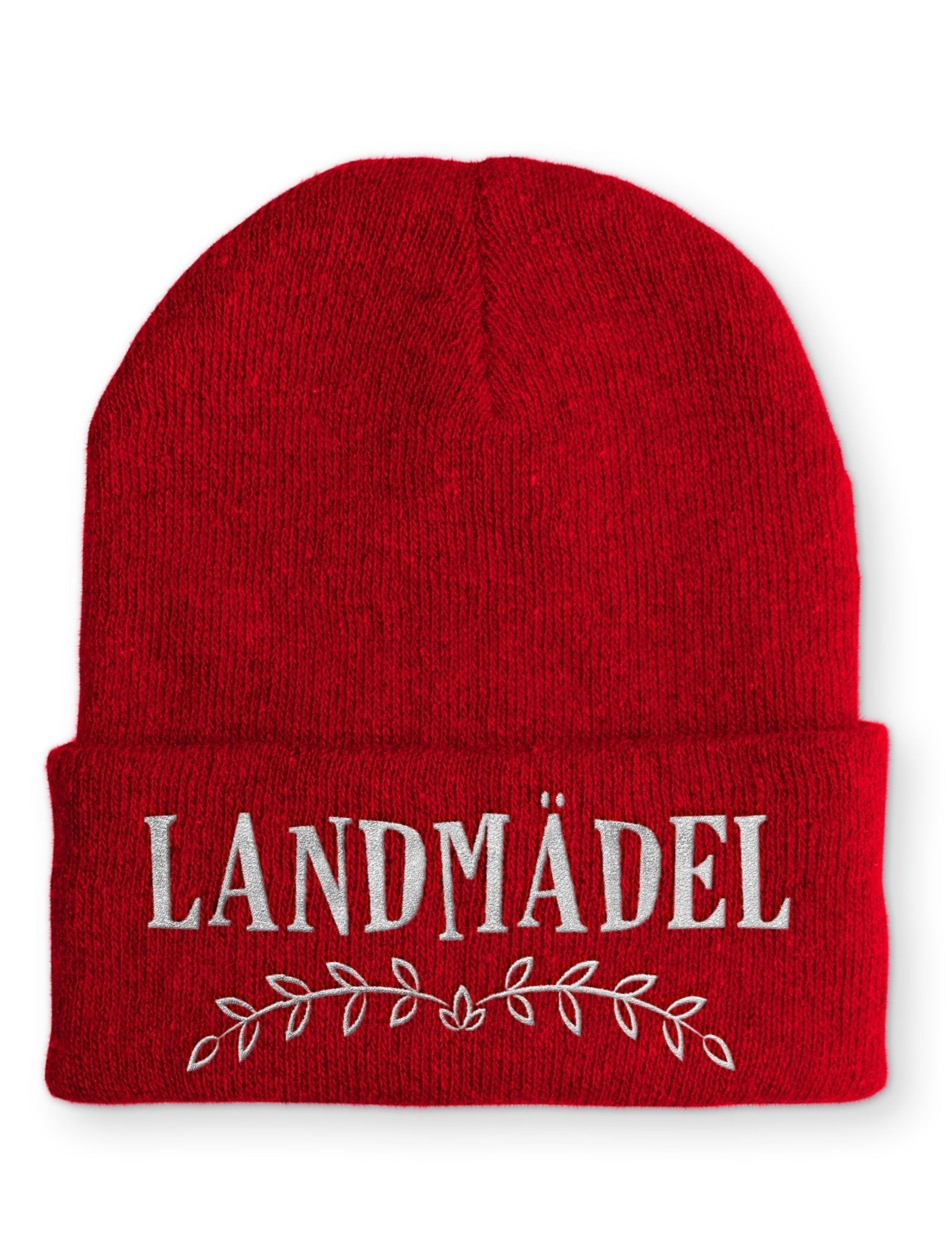 Landmädel Beanie Mütze mit Spruch - tshirtladen - Mütze