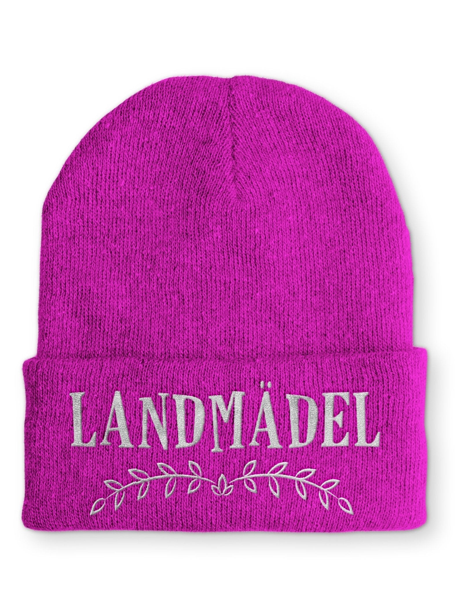 Landmädel Beanie Mütze mit Spruch - tshirtladen - Mütze