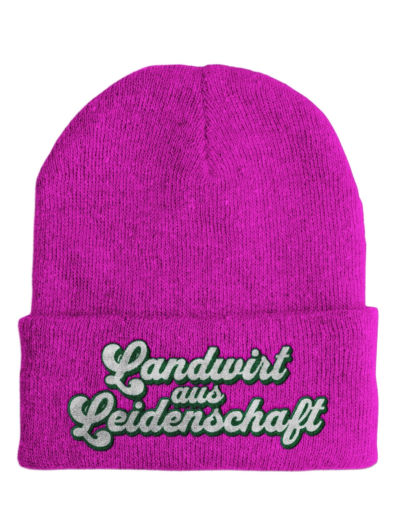 Landwirt aus Leidenschaft - Beanie - Mütze mit Spruch - tshirtladen - Mütze