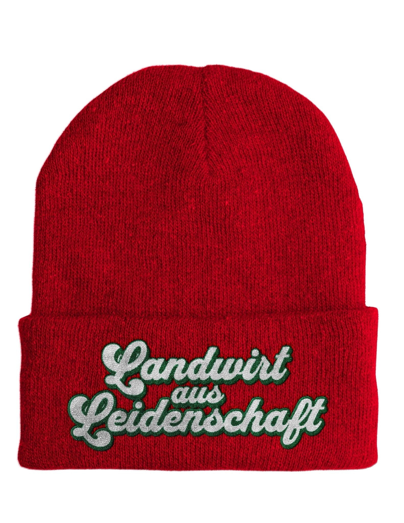 Landwirt aus Leidenschaft - Beanie - Mütze mit Spruch - tshirtladen - Mütze