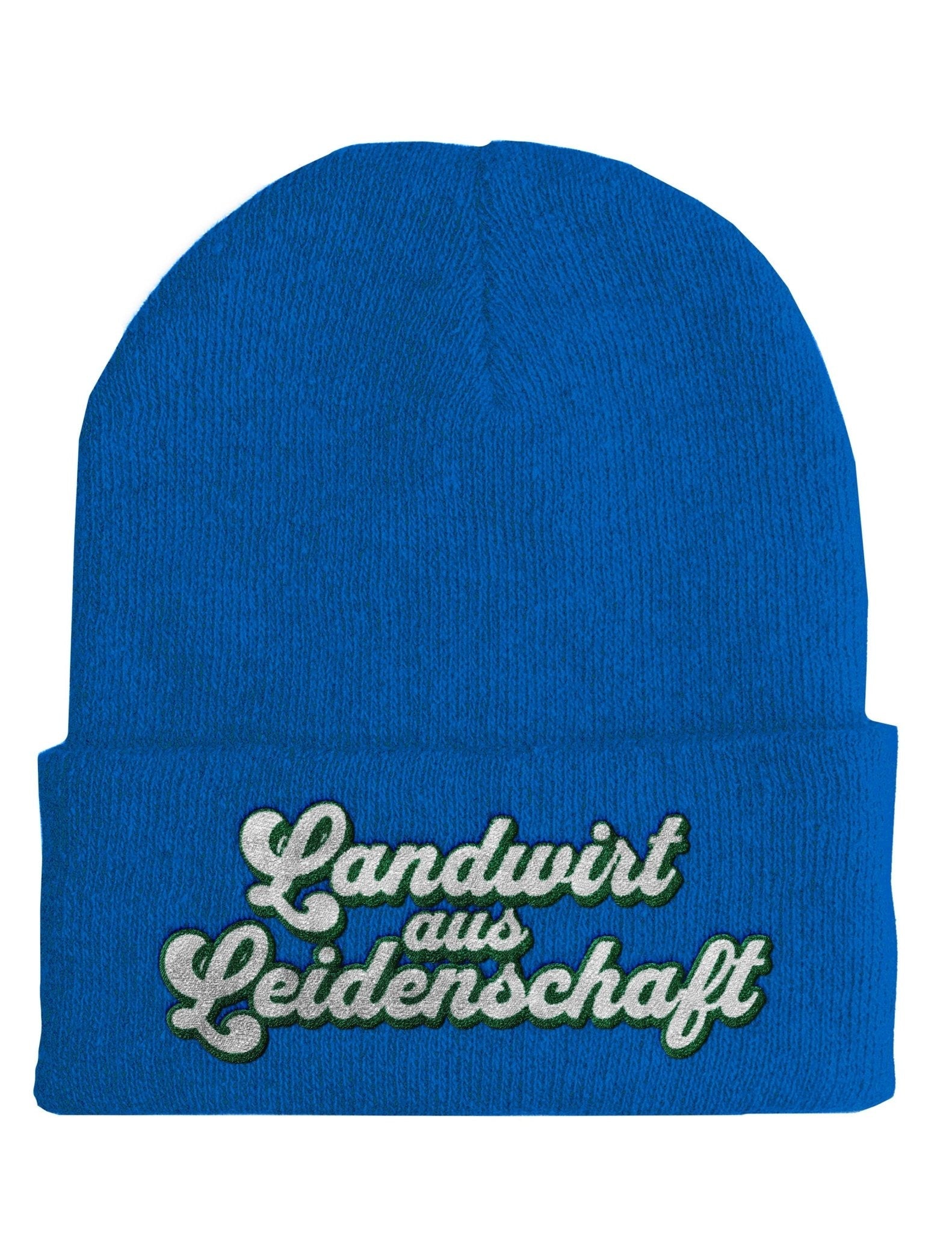 Landwirt aus Leidenschaft - Beanie - Mütze mit Spruch - tshirtladen - Mütze
