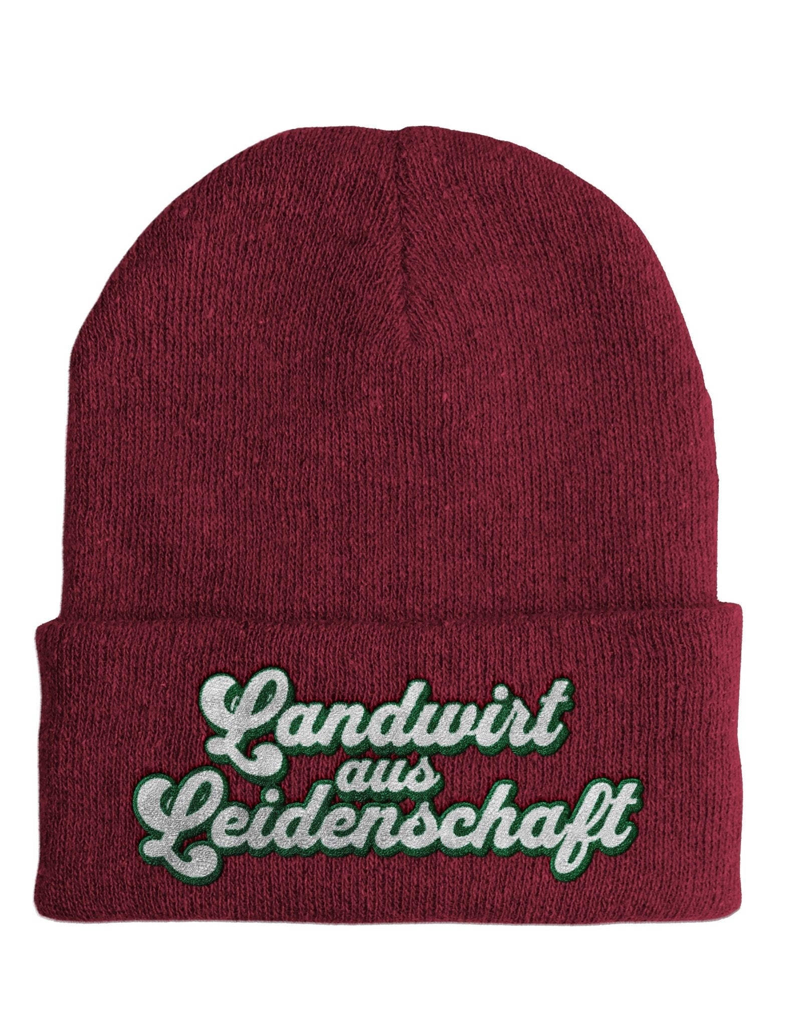 Landwirt aus Leidenschaft - Beanie - Mütze mit Spruch - tshirtladen - Mütze