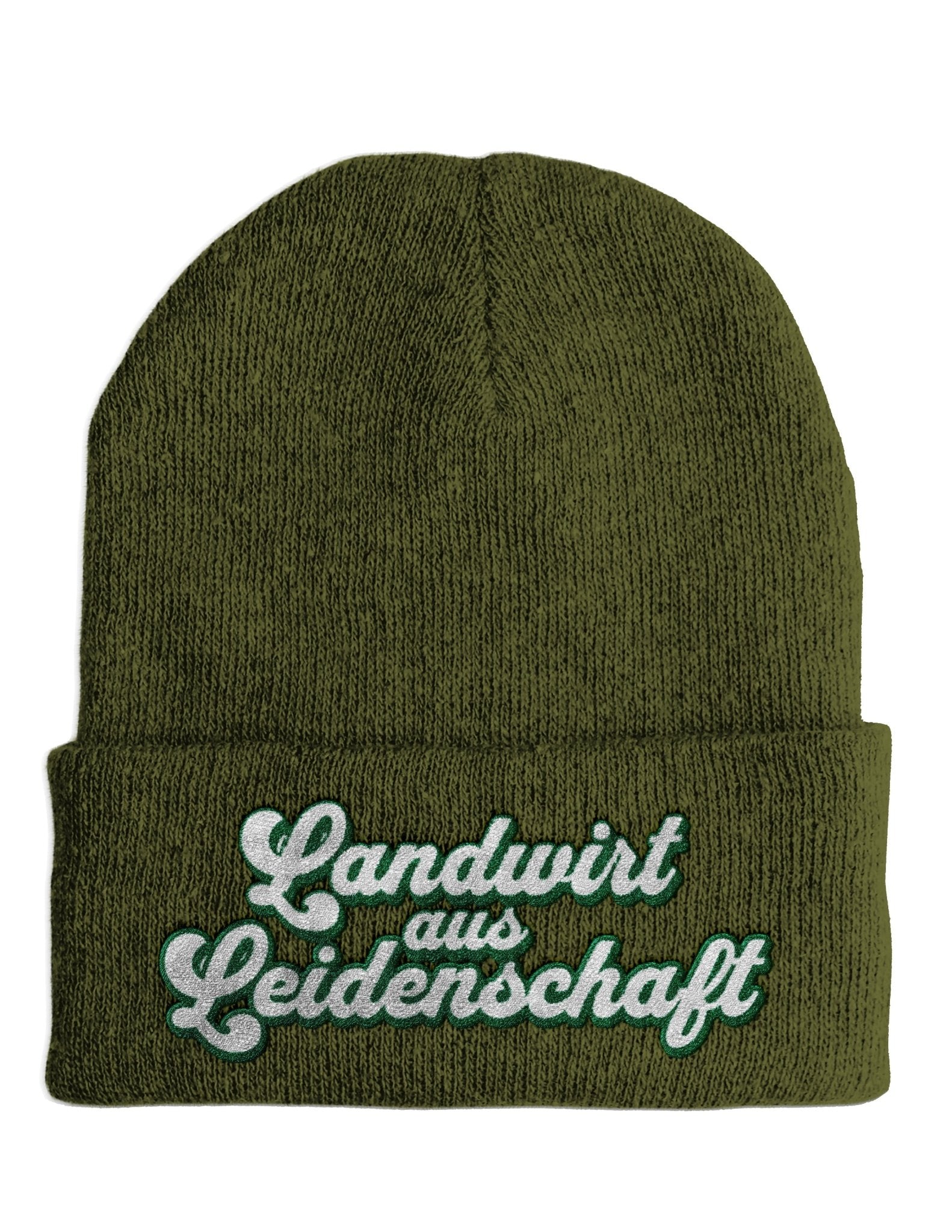 Landwirt aus Leidenschaft - Beanie - Mütze mit Spruch - tshirtladen - Mütze