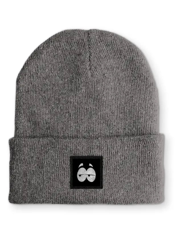Lustige Comic Eye Augen Statement Beanie Mütze mit Spruch - tshirtladen - Mütze