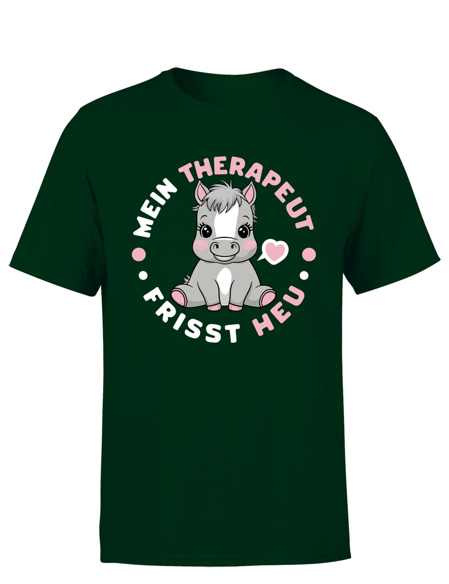 Mein Therapeut frisst Heu Herren T-Shirt - tshirtladen - T-Shirt
