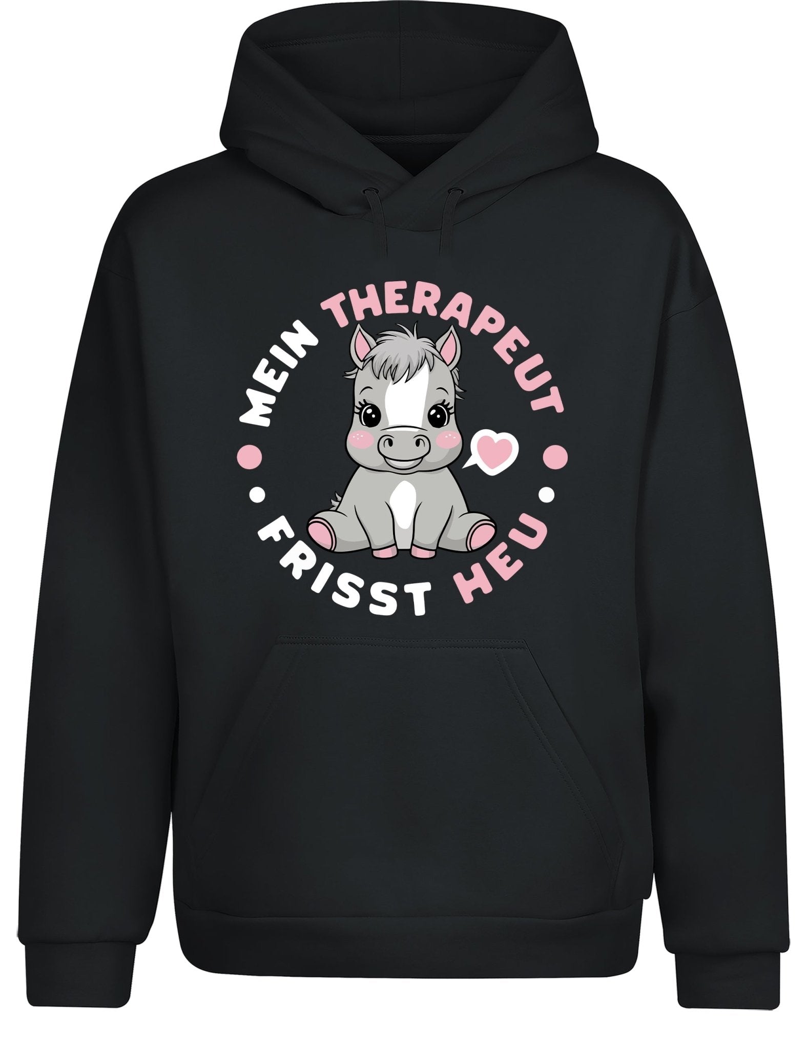 Mein Therapeut frisst Heu Hoodie Kapuzenpullover Unisex - tshirtladen - Hoodie