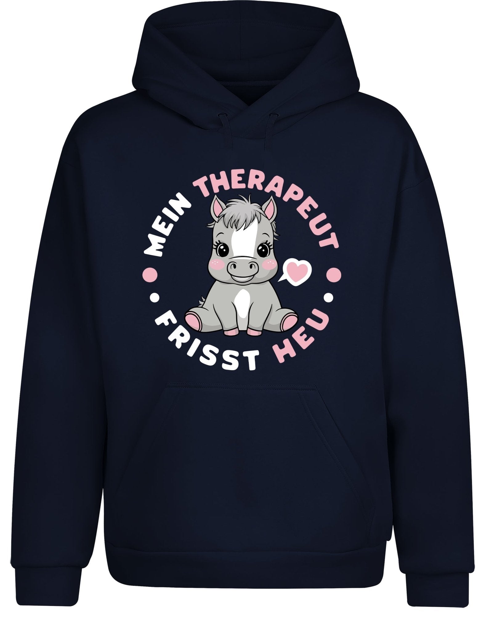 Mein Therapeut frisst Heu Hoodie Kapuzenpullover Unisex - tshirtladen - Hoodie