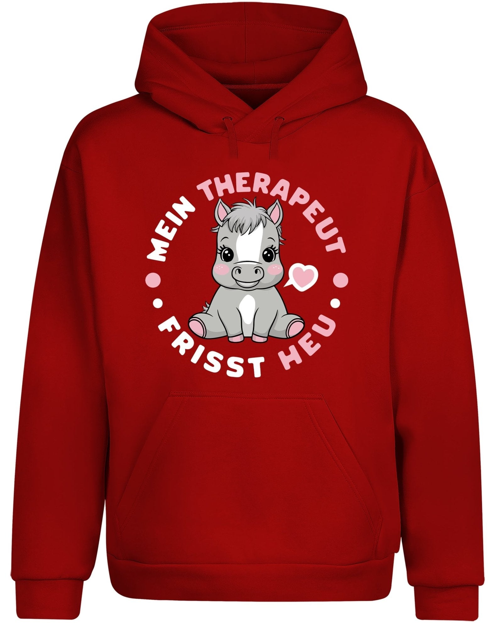 Mein Therapeut frisst Heu Hoodie Kapuzenpullover Unisex - tshirtladen - Hoodie