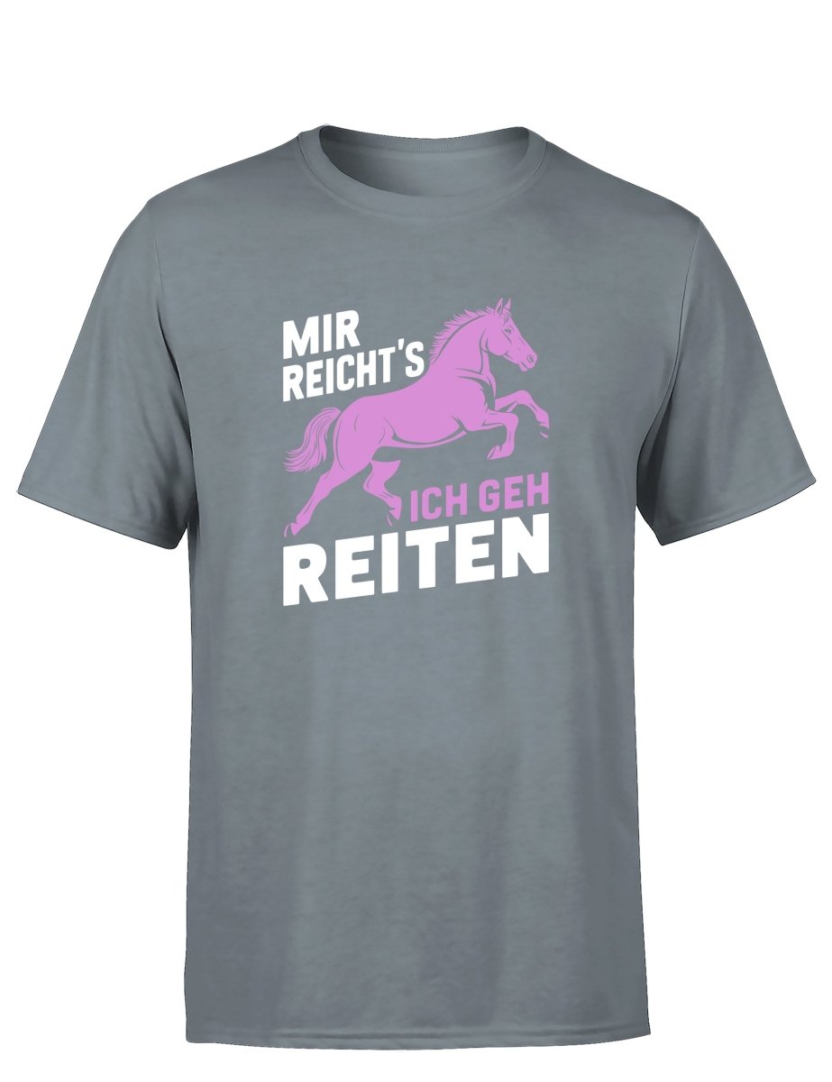Mir reicht´s ich geh Reiten Herren T-Shirt - Schwarzer - Kaffee