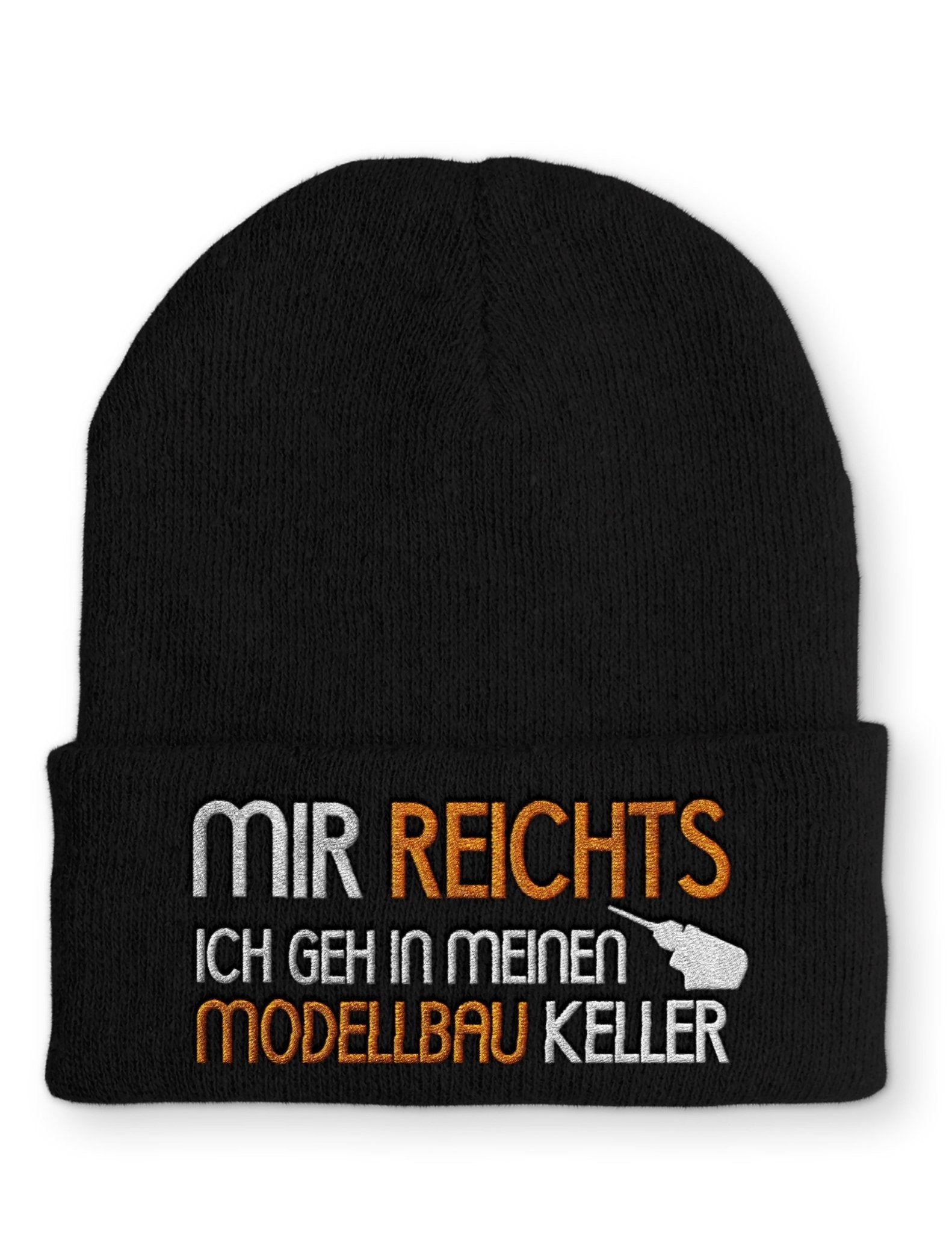 Modellbau Keller Beanie Mütze mit Spruch - tshirtladen - Mütze
