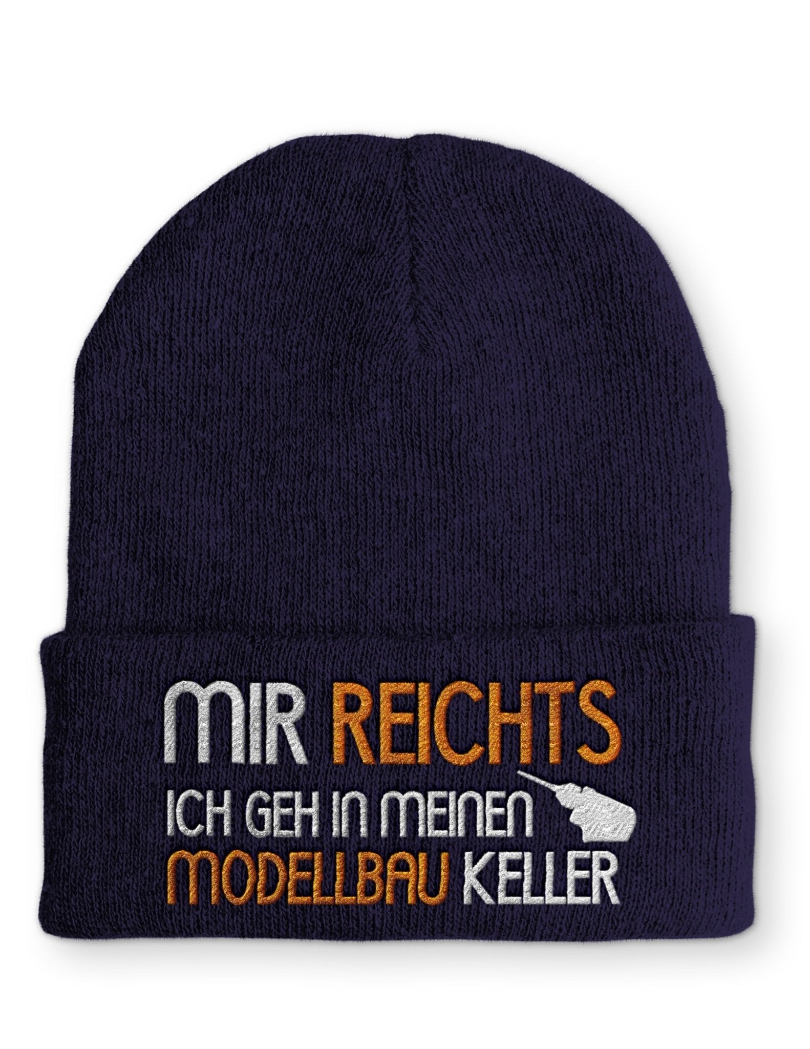 Modellbau Keller Beanie Mütze mit Spruch - tshirtladen - Mütze