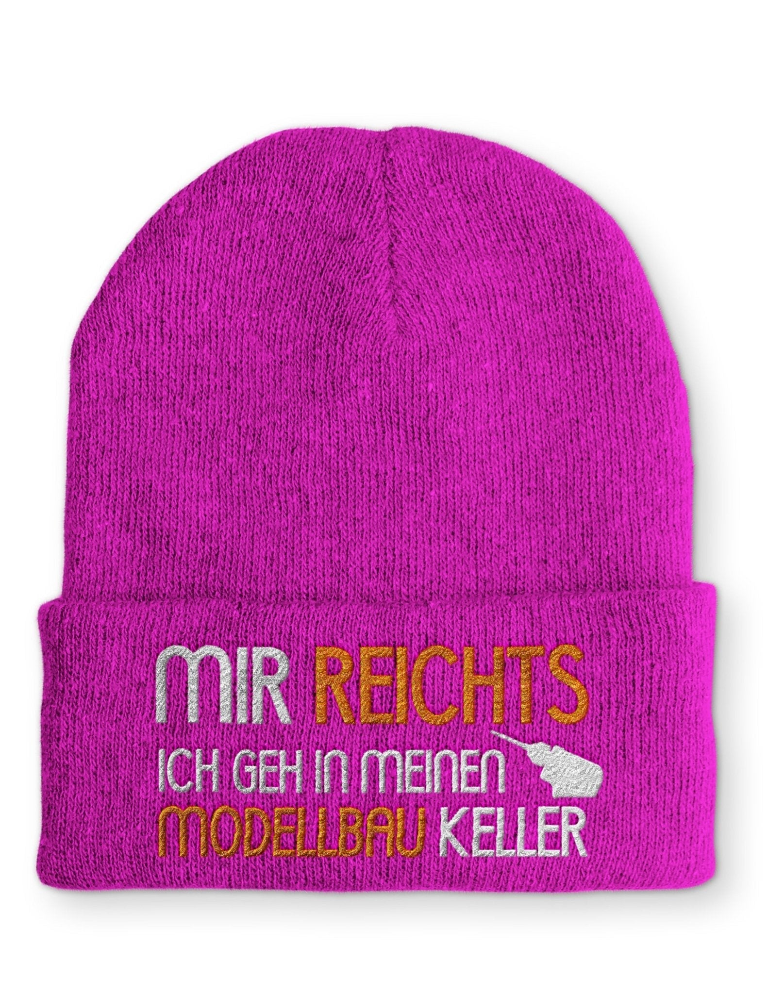 Modellbau Keller Beanie Mütze mit Spruch - tshirtladen - Mütze