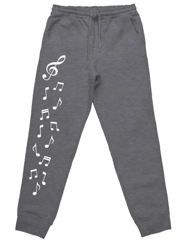 Musiknoten Jogginghose Schlafhose mit lustigem Spruch für den Musiker - tshirtladen -