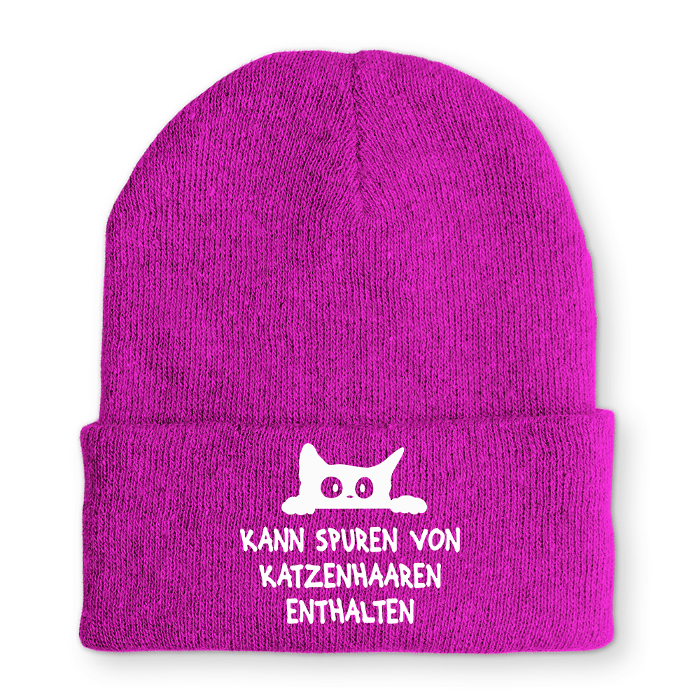 Mütze Kann spuren von Katzenhaaren enthalten - Schwarzer - Kaffee