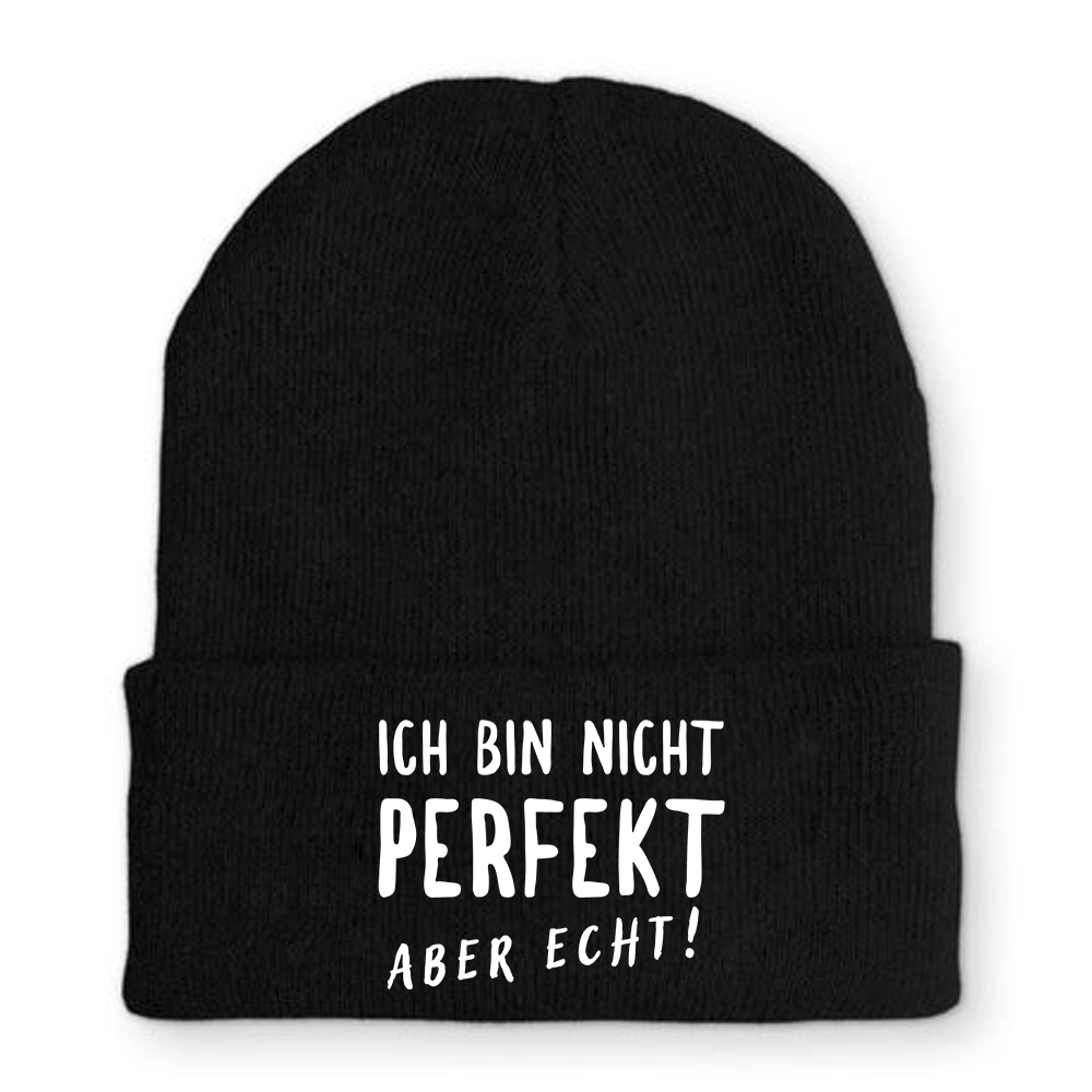 Mütze Nicht Perfekt - Schwarzer - Kaffee