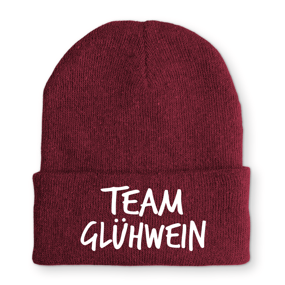 Mütze Team Glühwein - Schwarzer - Kaffee