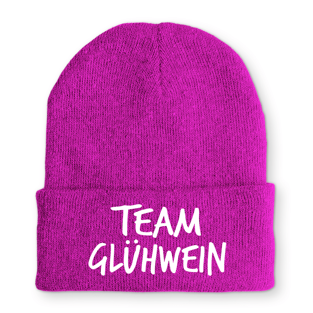 Mütze Team Glühwein - Schwarzer - Kaffee