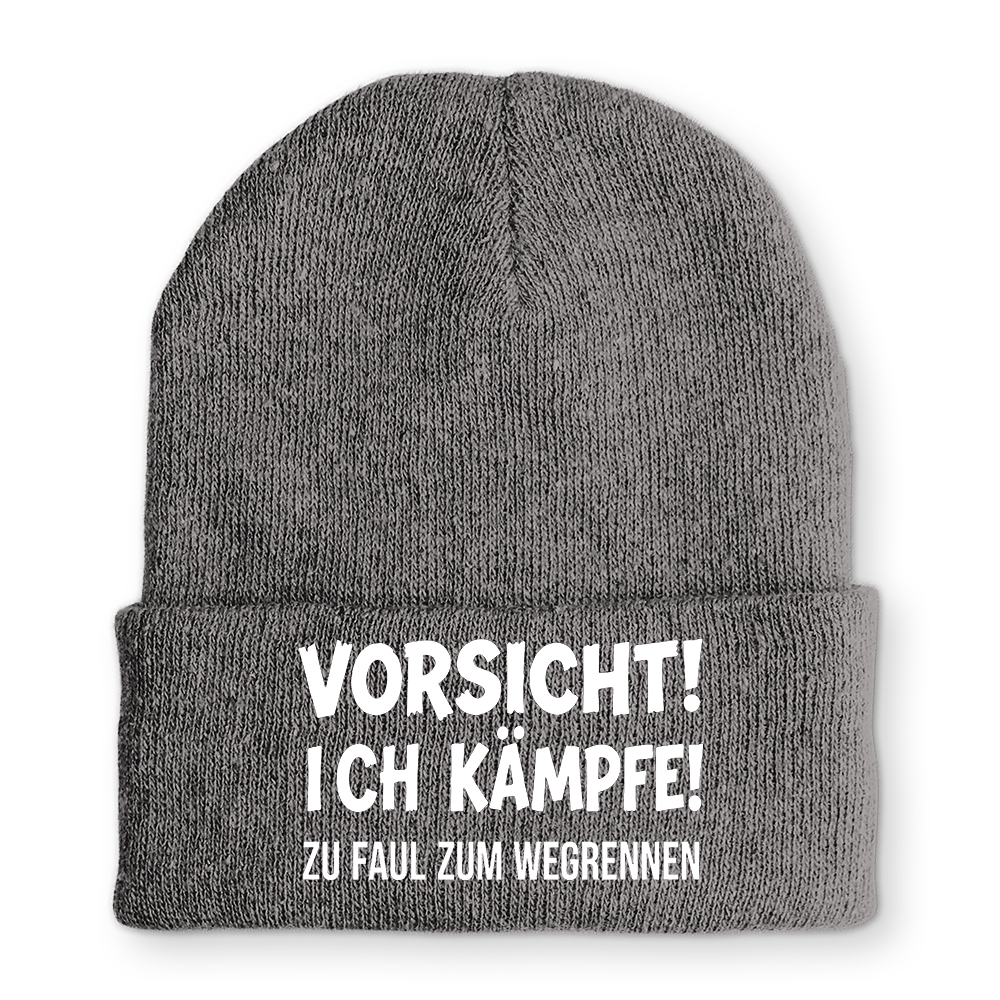 Mütze Vorsicht! Ich kämpfe!