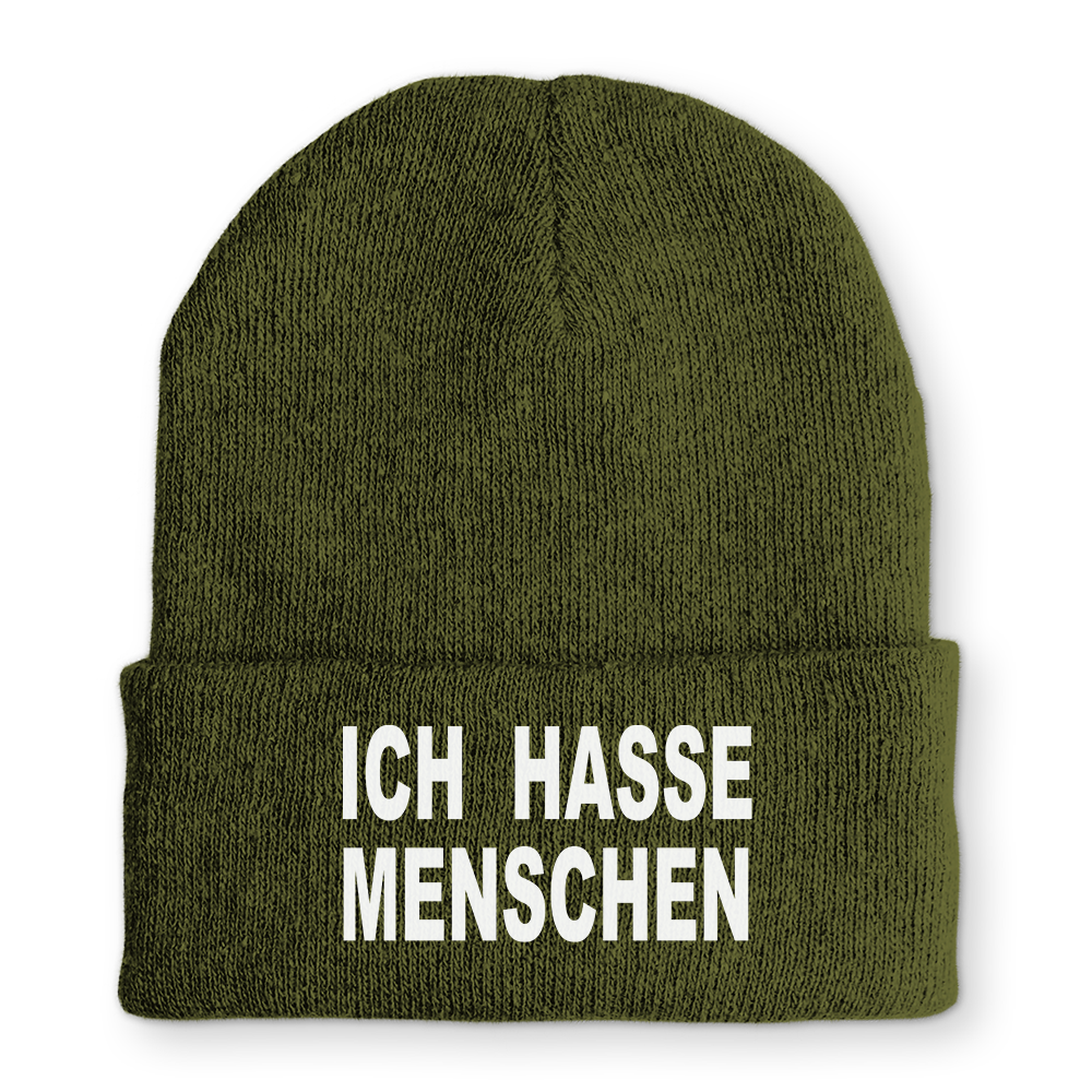 Mütze Ich hasse Menschen
